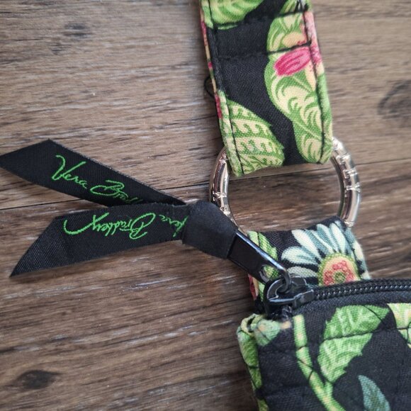 💙 Vera Bradley Hipster Botanical Crossbody Bag Y2K Quilted Cotton Vibrant - Picture 3 of 8